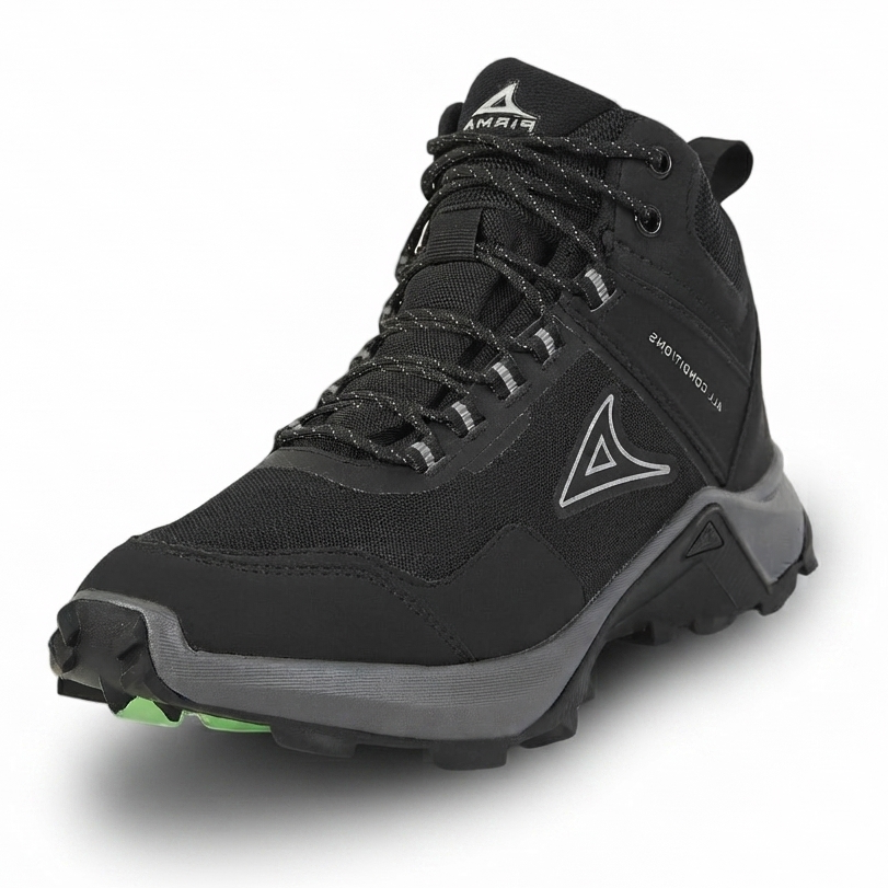 Tenis deportivo de bota Pirma - 1308 Negro