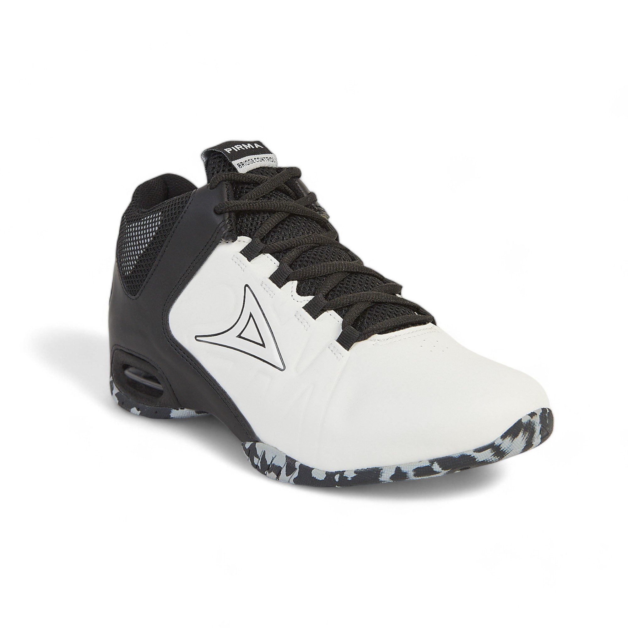 Tenis deportivo de bota Pirma - 795 Blanco / Negro