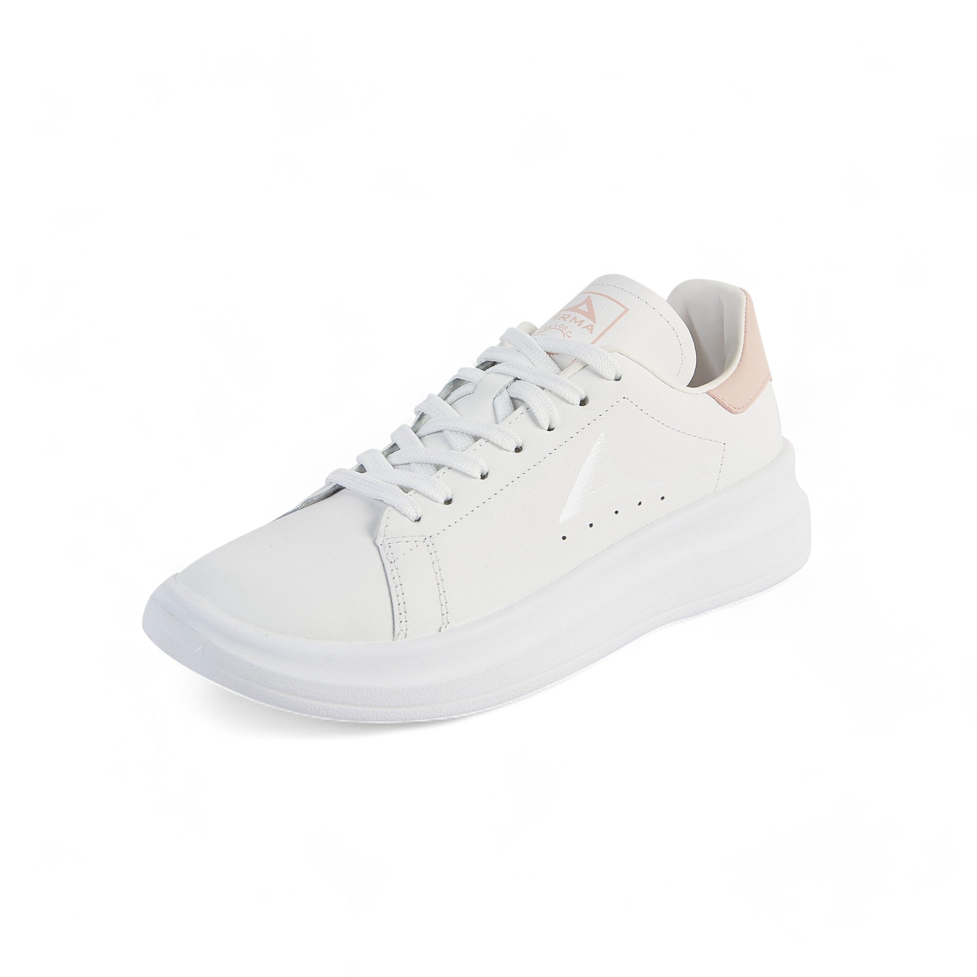 Tenis casual Pirma - 5504 Blanco / Rosa