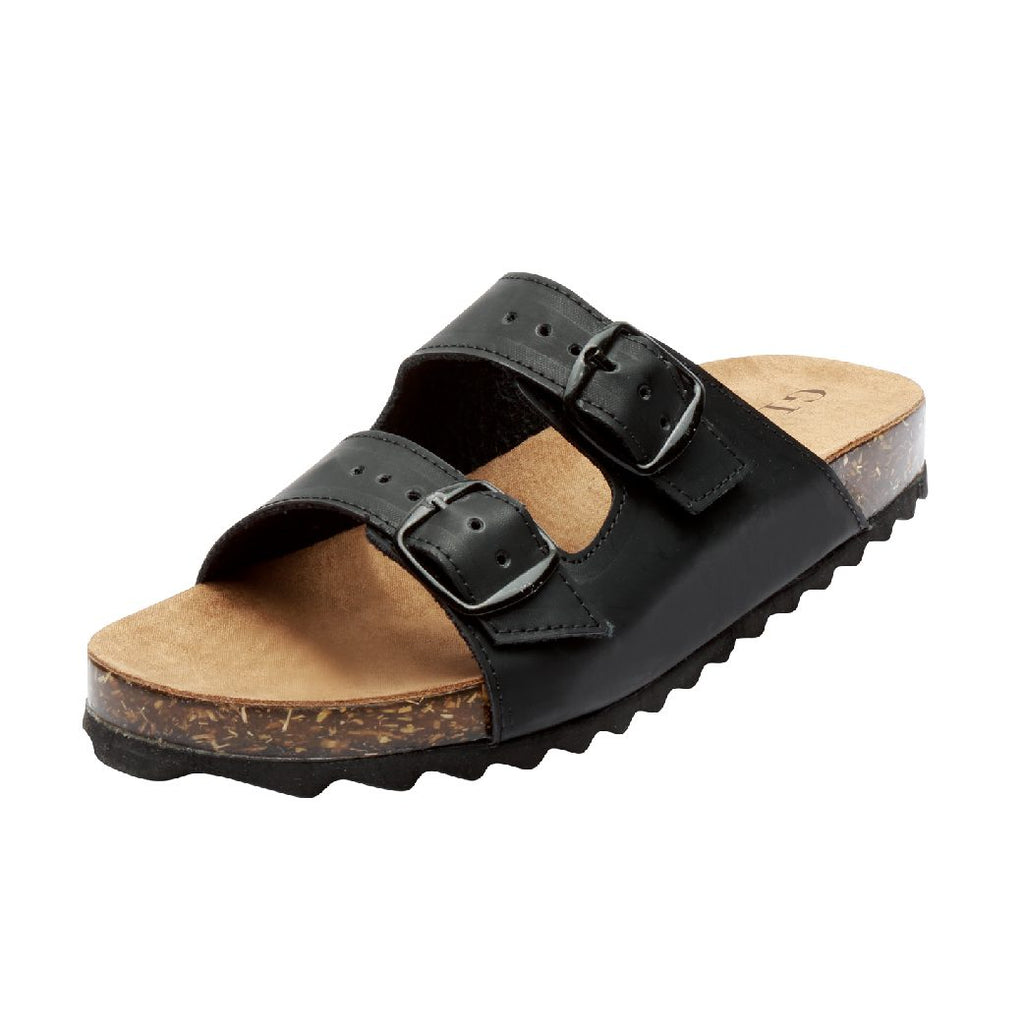 Huarache plataforma pequeña - 615-2 Negro