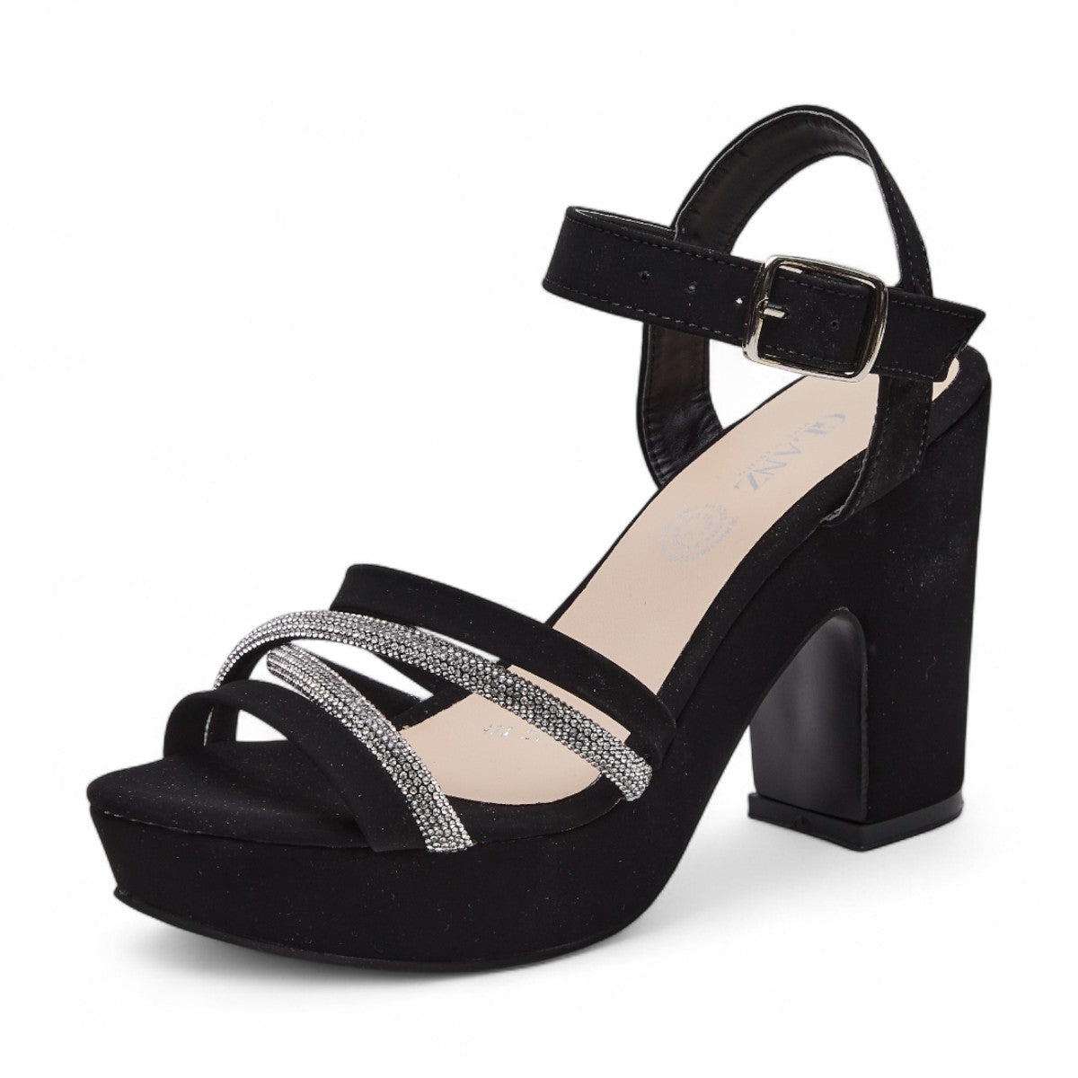 Zapatilla plataforma - 473 Negro