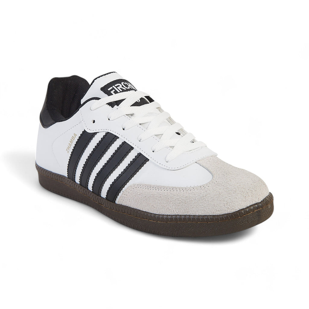 Tenis casual - ZHAMBA - Blanco / Negro