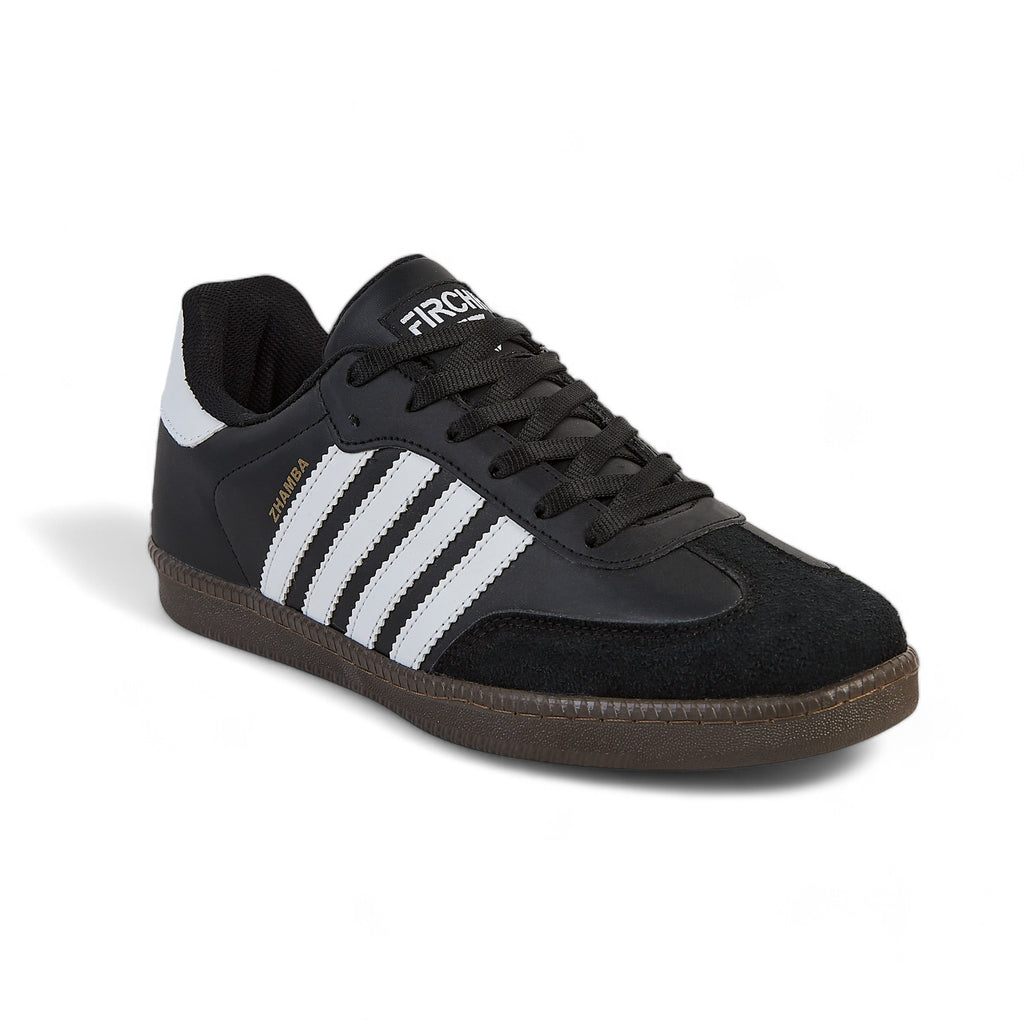 Tenis casual - ZHAMBA - Negro / Blanco