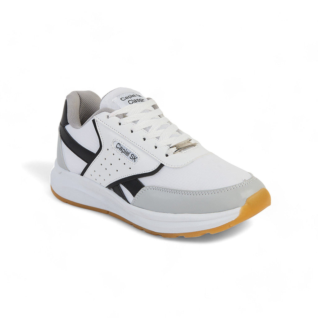 Tenis deportivo - 47 Blanco / Negro / Gris