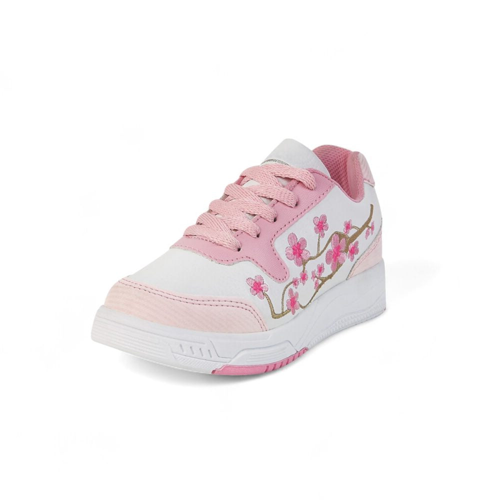 Tenis casual - 1031-C Blanco / Rosa