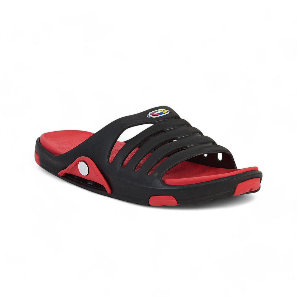 Sandalia - B-708 Negro / Rojo