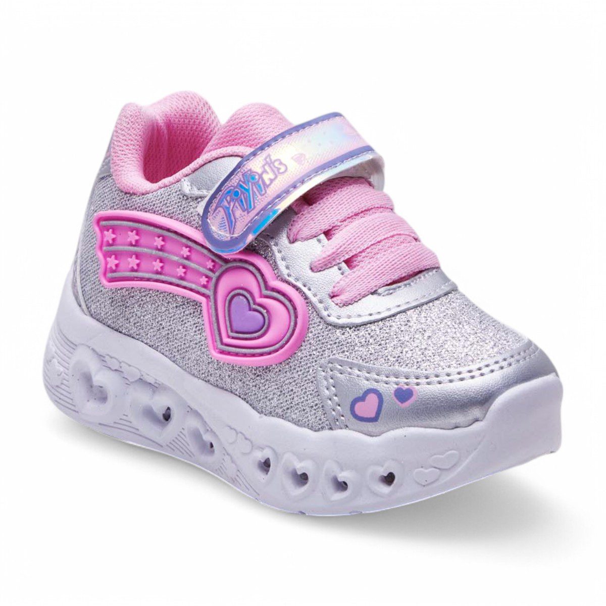 Tenis deportivo - 990 Plata / Rosa / Lila