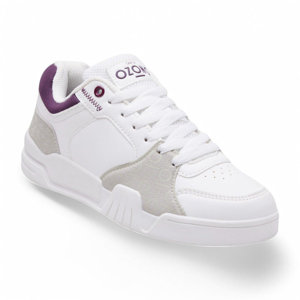 Tenis casual Capa de ozono - 619901 Blanco / Morado
