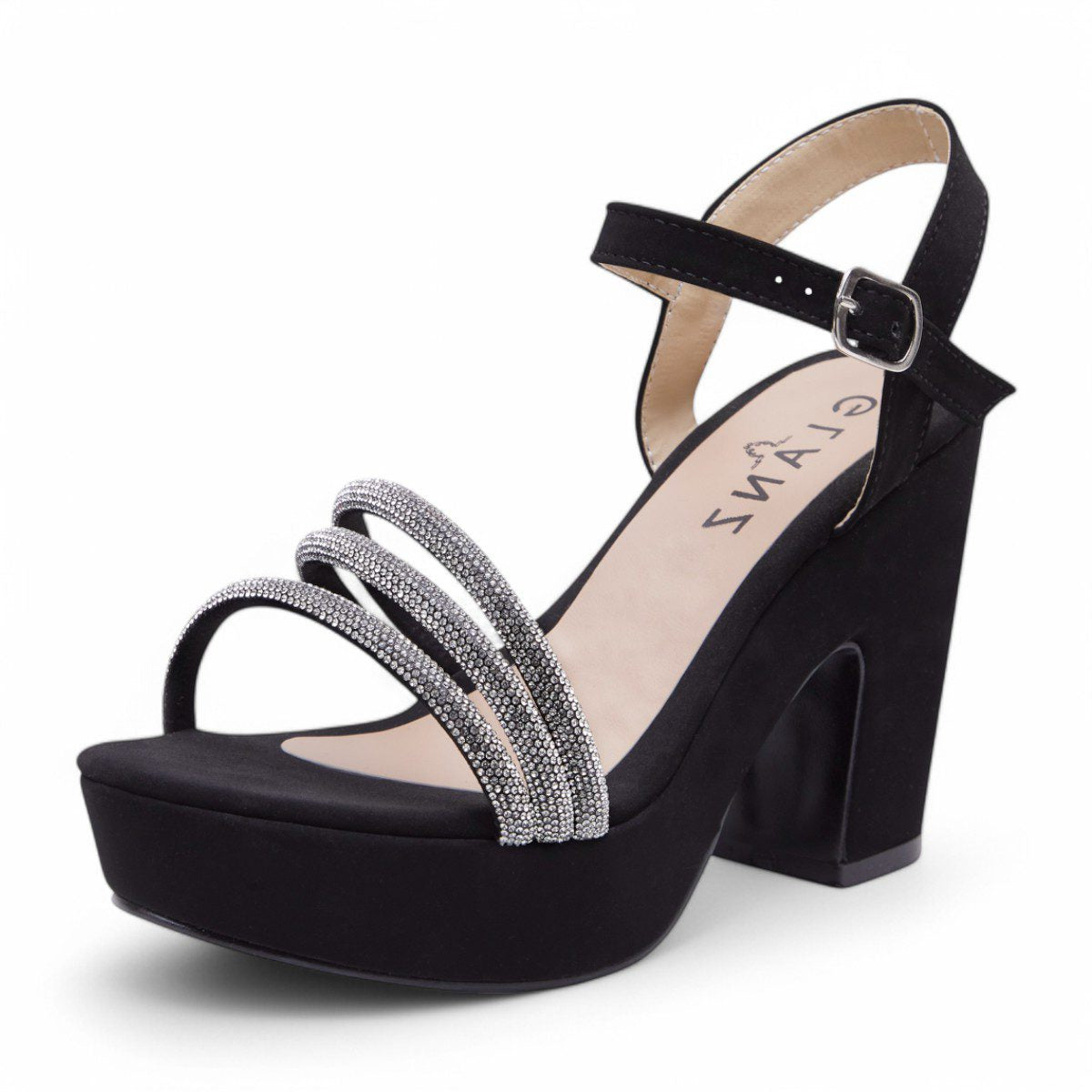 Zapatilla plataforma - 403 Negro