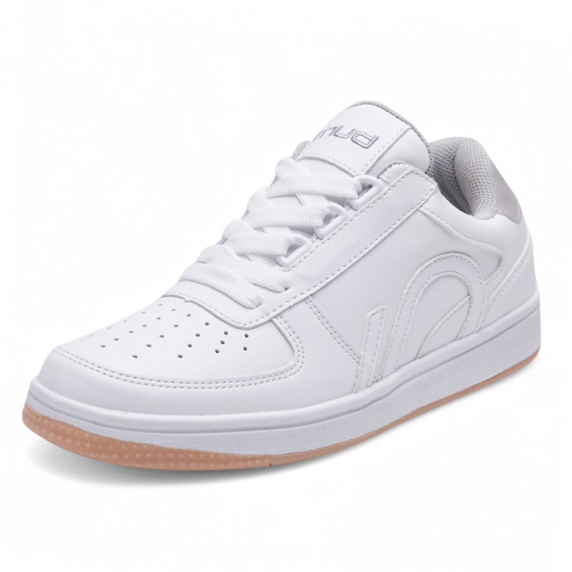 Tenis casual Bunt - 1061 Blanco / Cemento