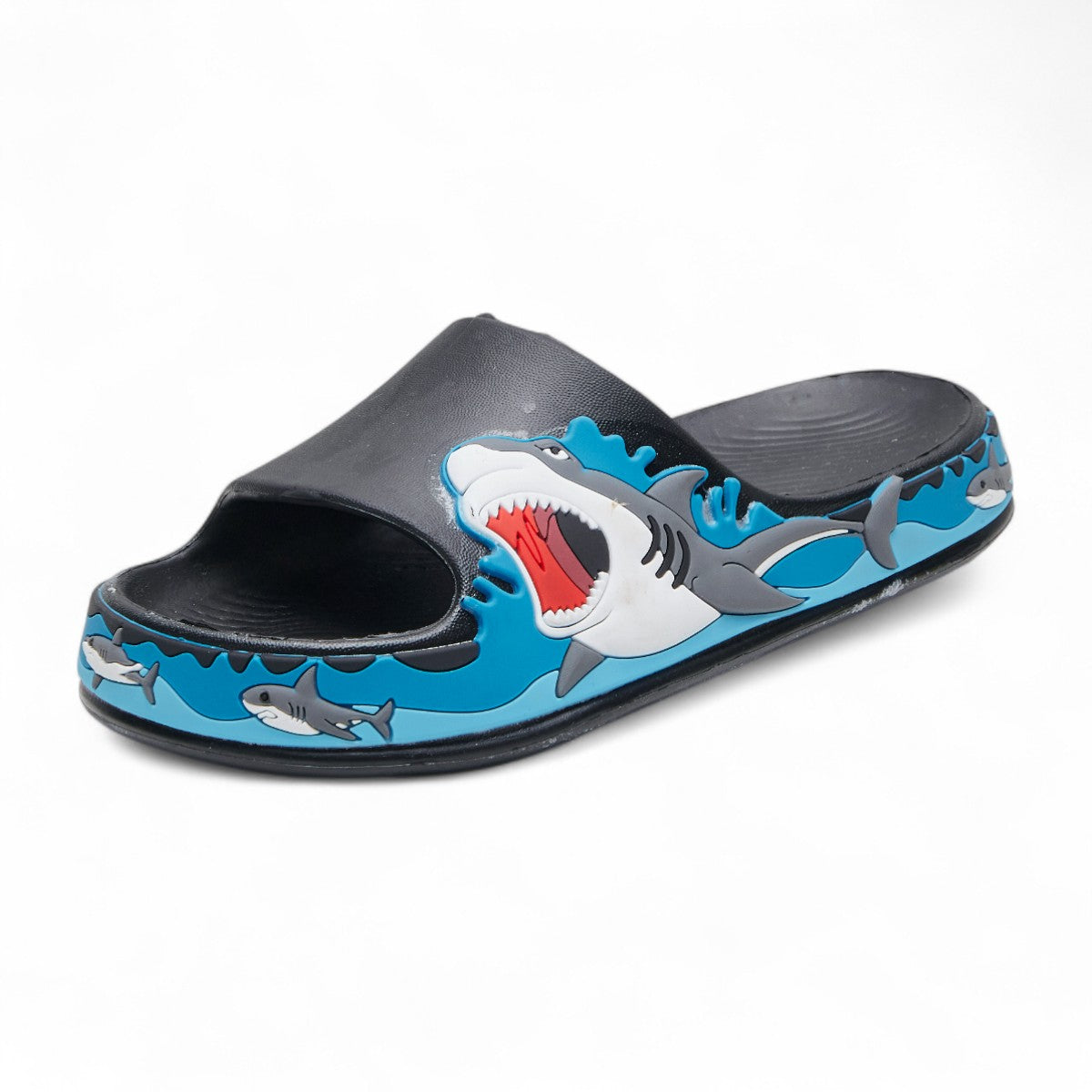 Sandalia - C-683 Negro / Azul