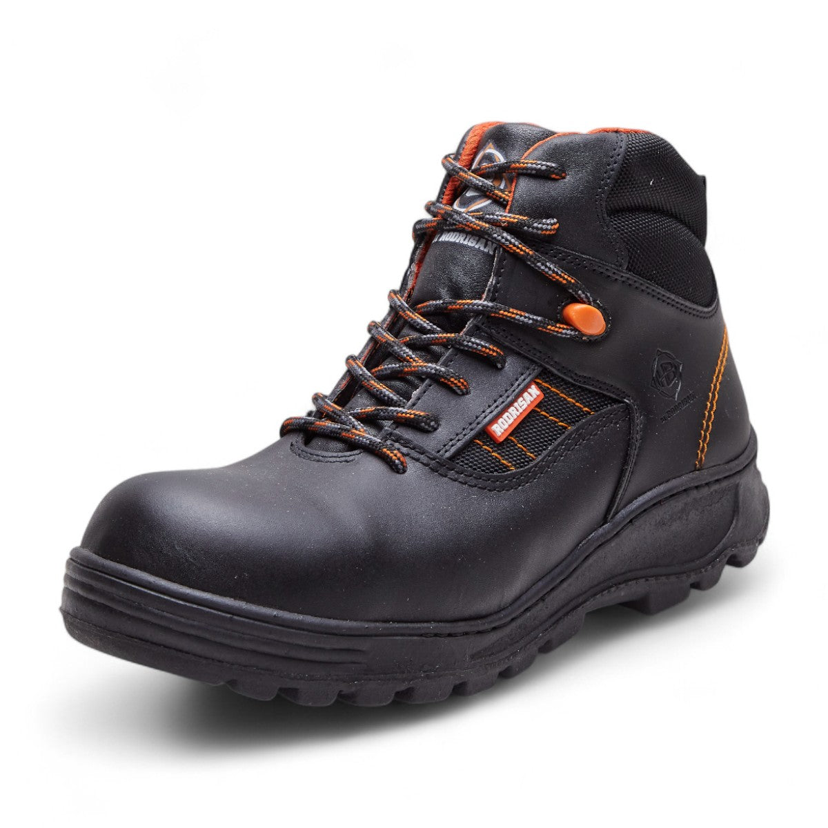 Bota industrial - Modelo 313 Negro / Naranja