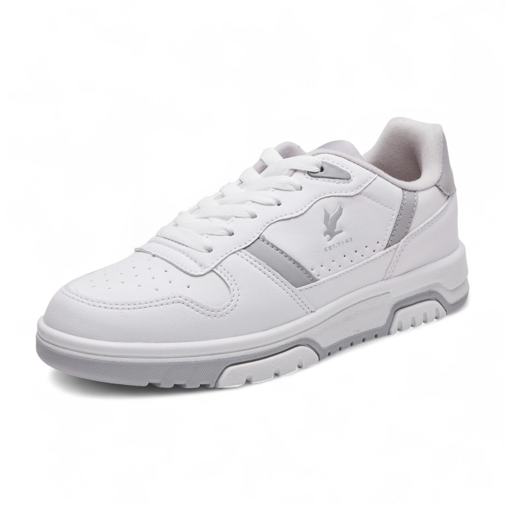 Tenis casual - 7143 Blanco / Gris
