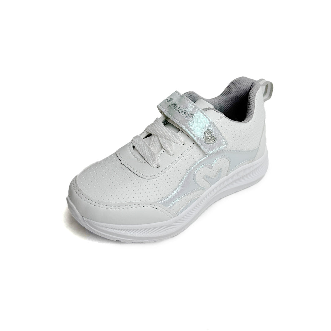Tenis deportivo - 601 Blanco / Plata