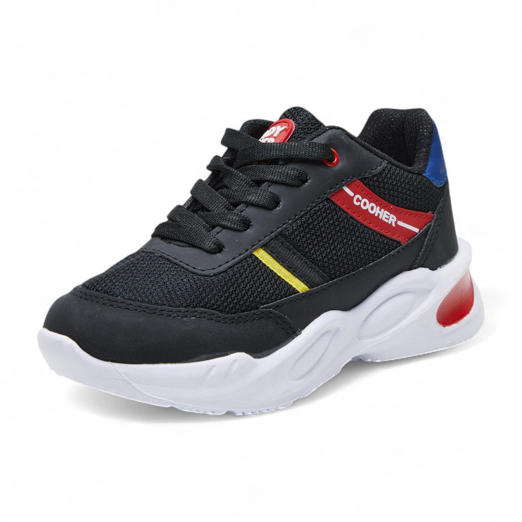 Tenis deportivo - 63 Negro / Rojo