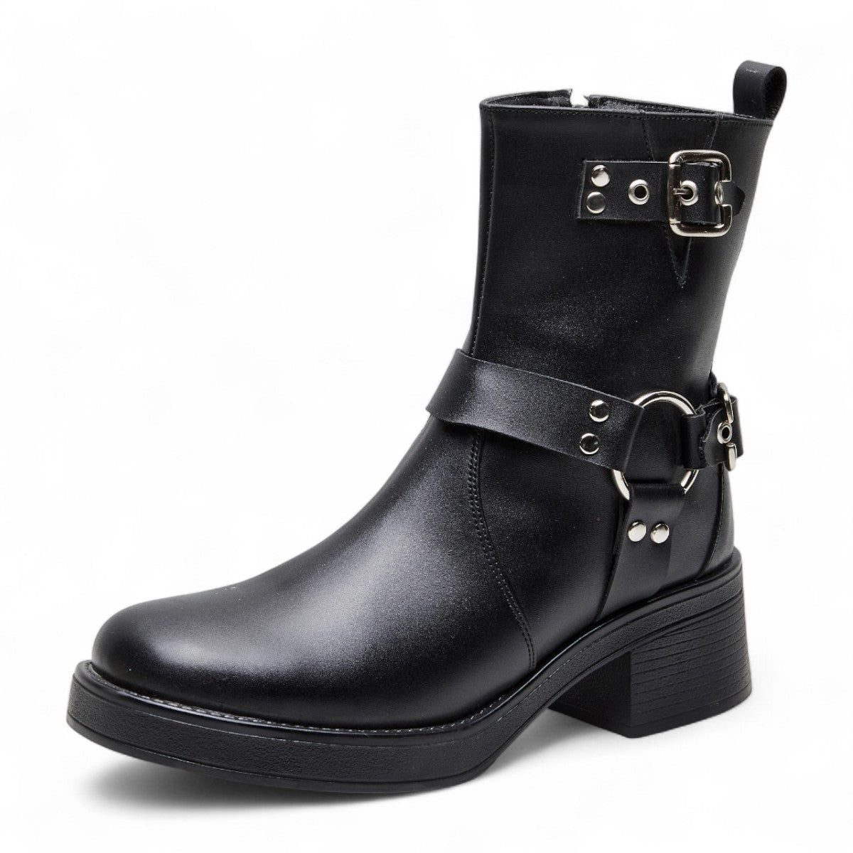 Botín alto Daniel García - B102 Negro