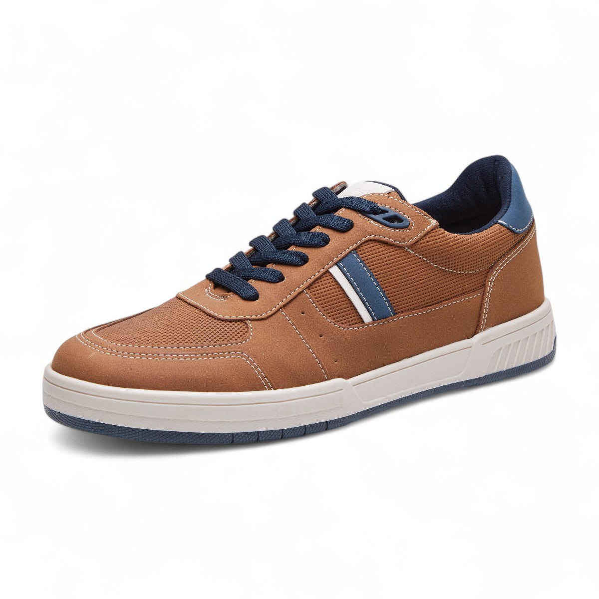 Tenis casual - 12330 Tan / Marino