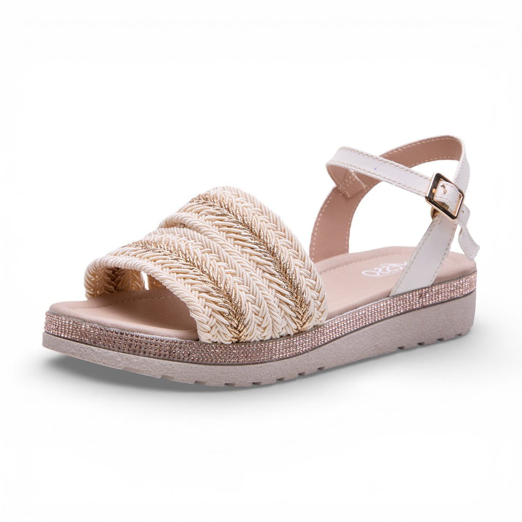 Huarache plataforma pequeña - 1415 Latte