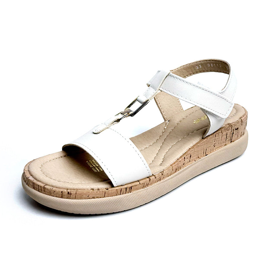 Huarache plataforma pequeña Yuyin - 96113 Latte
