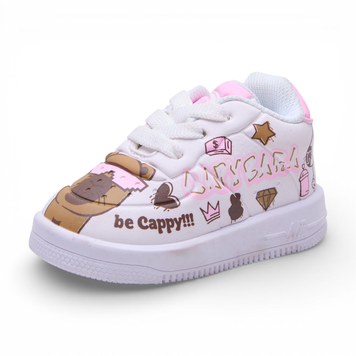 Tenis casual - BB-5415 Rosa / Blanco