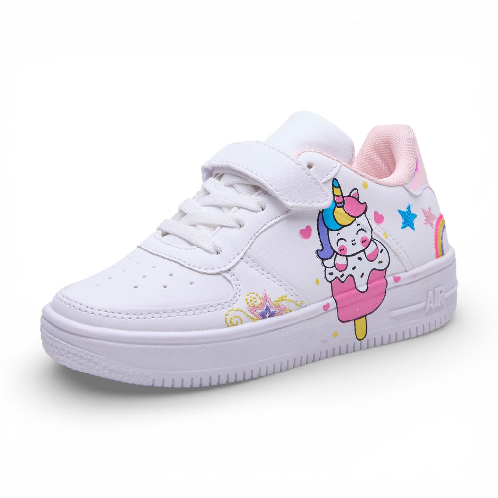 Tenis casual - ER-3633 Rosa / Blanco