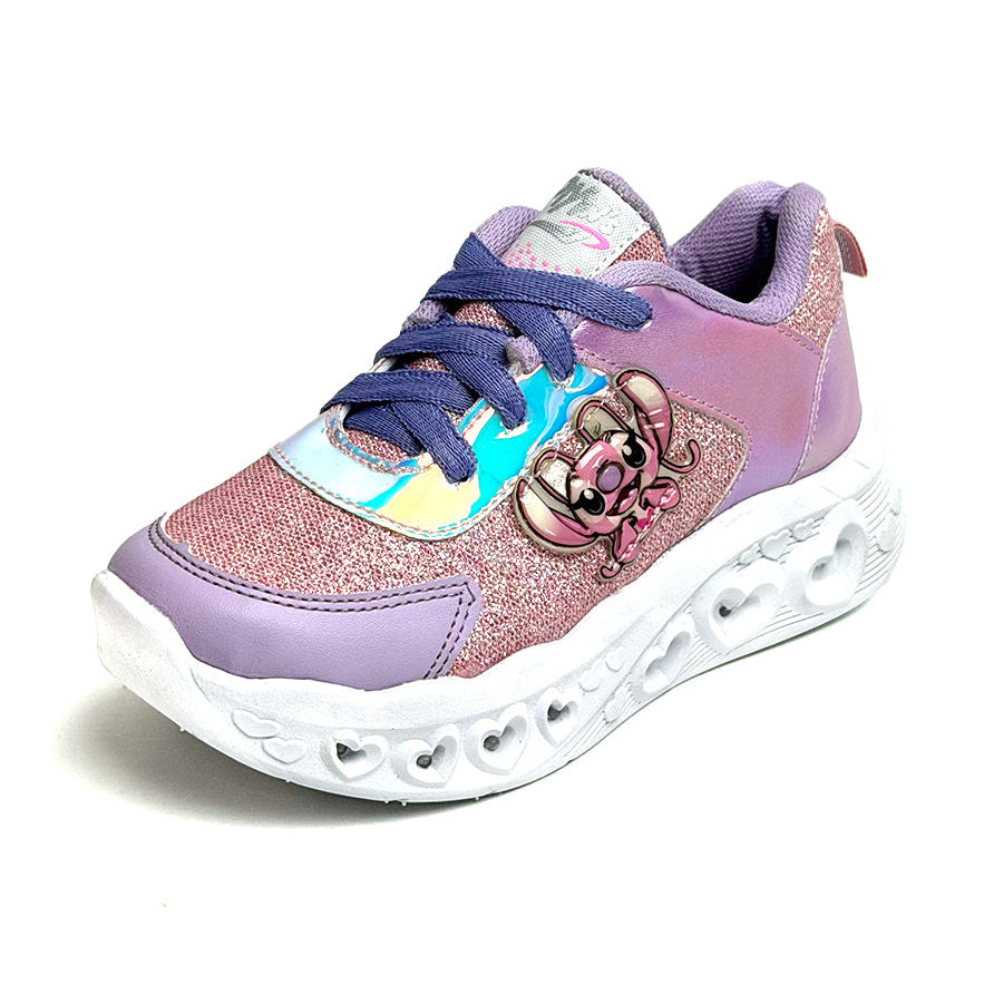 Tenis deportivo - 391-ANGEL LEDS Rosa / Lila