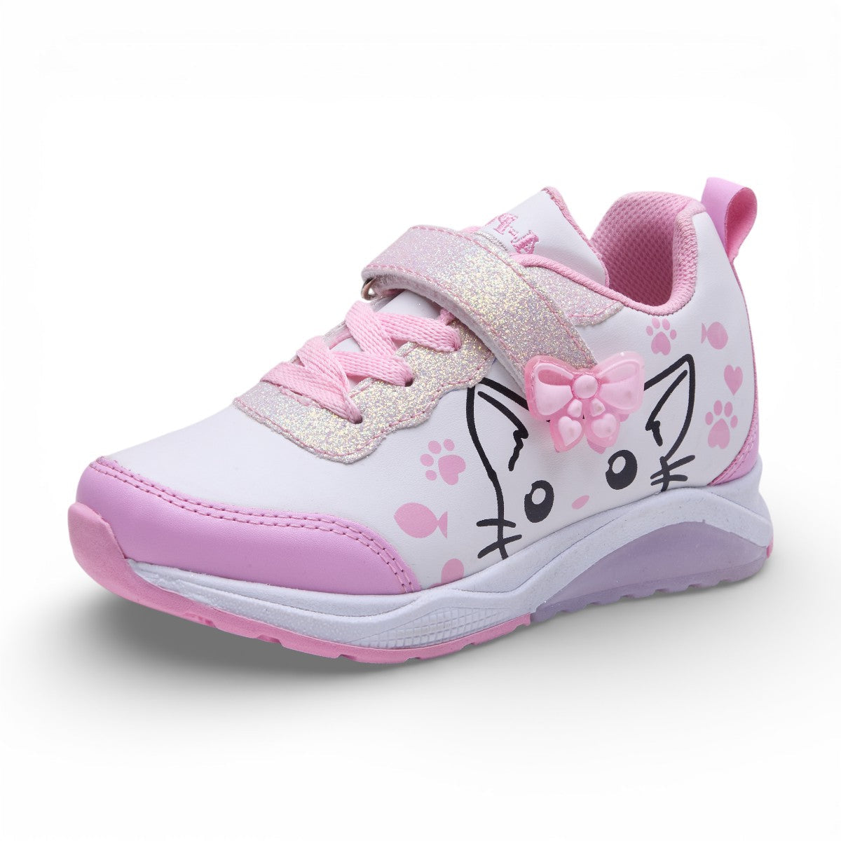Tenis deportivo - 3386-F Blanco / Rosa