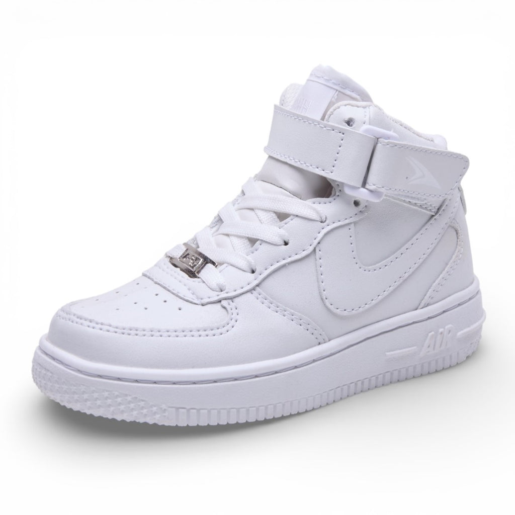 Tenis casual de bota - MID-7 Blanco