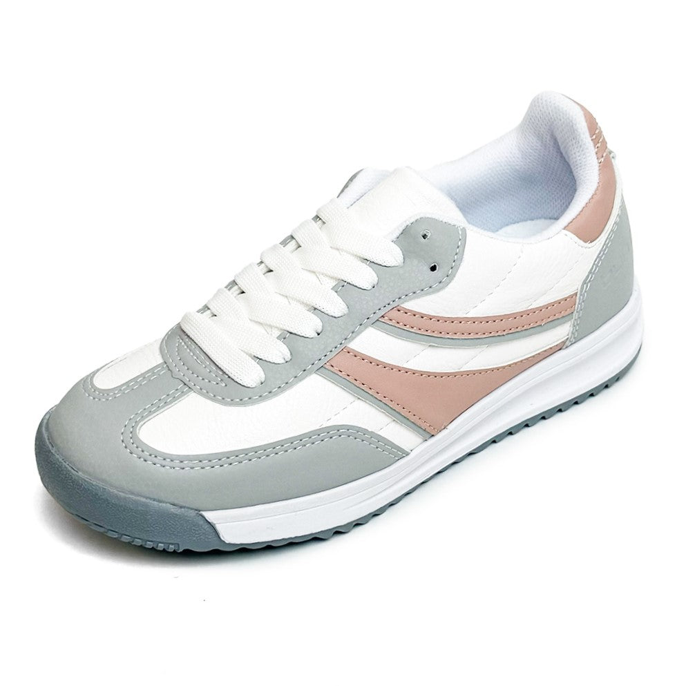 Tenis deportivo Bunt - 1191 Cemento / Blanco / Maquillaje