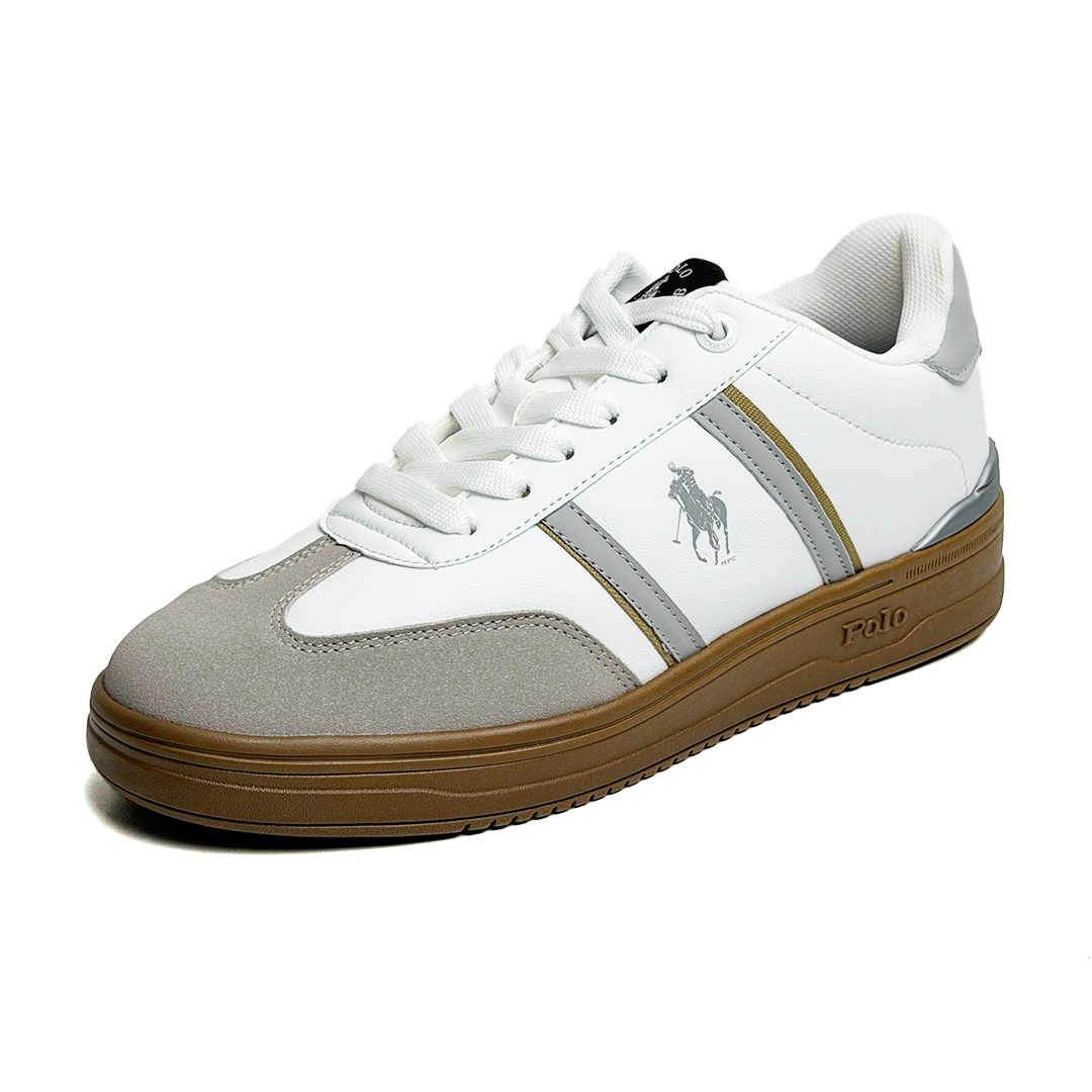 Tenis casual Polo - 4562 Blanco / Gris