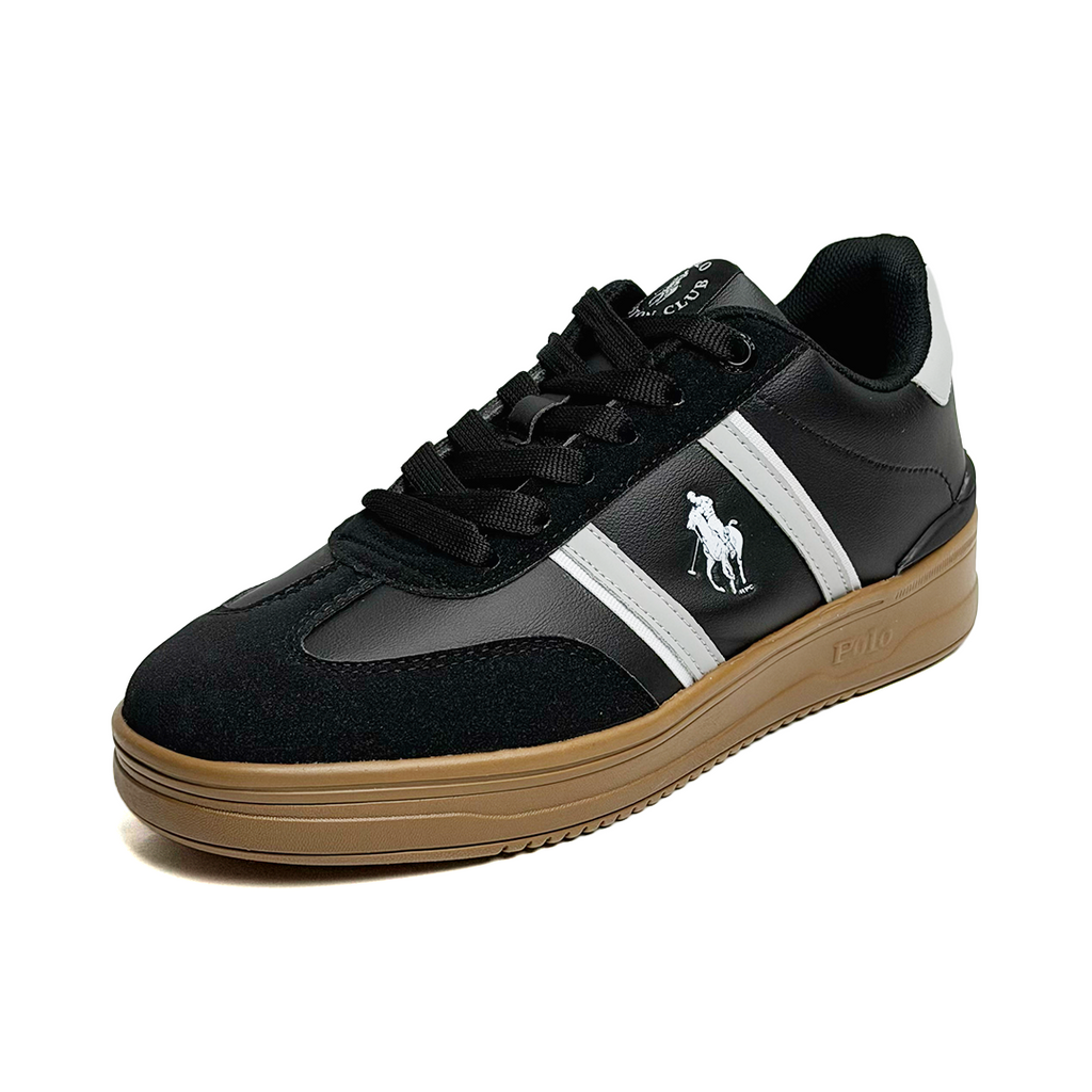 Tenis casual Polo - 4562 Negro / Gris