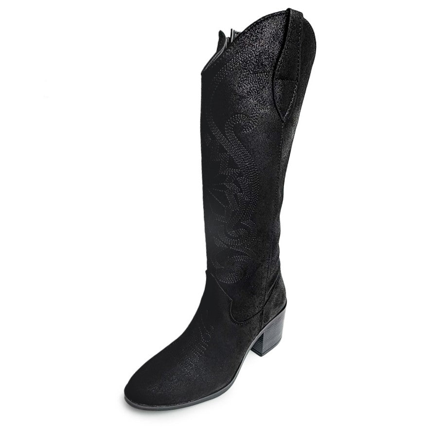 Bota alta - 9855 Negro