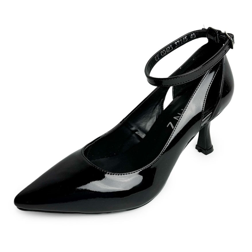Zapatilla tacón bajo - 33145 Negro