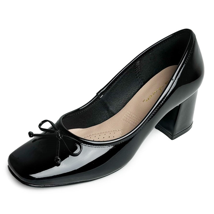 Zapatilla tacón bajo - 2715 Negro