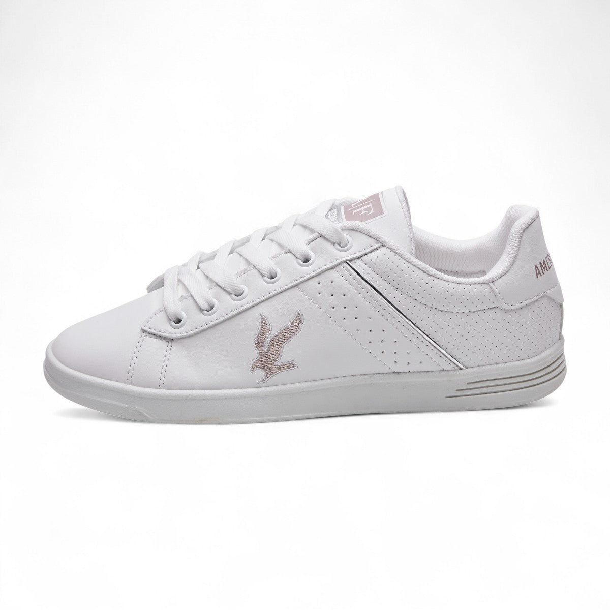 Tenis casual - 7083 Blanco / Rosa