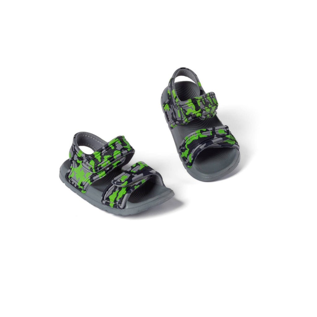 Sandalia D-633 Verde / Gris