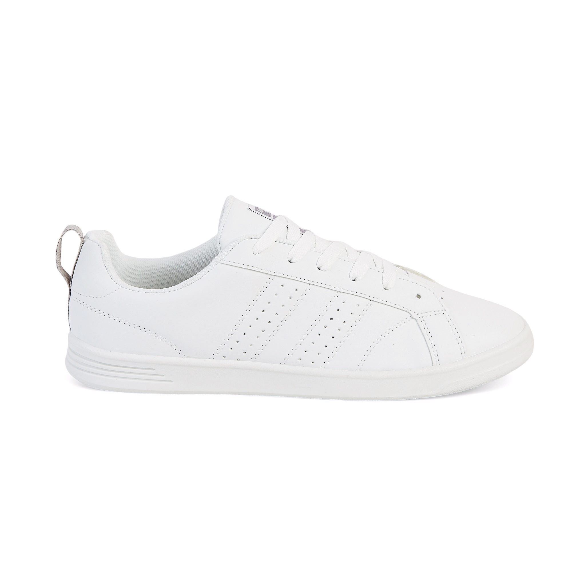Tenis casual - 7094 Blanco / Plata