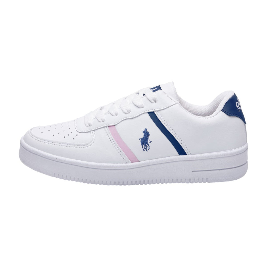Tenis casual Polo - 222 Blanco / Marino / Rosa