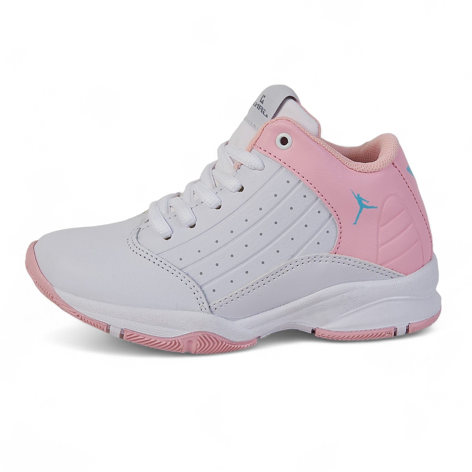 Tenis deportivo de bota - 588 Blanco / Rosa