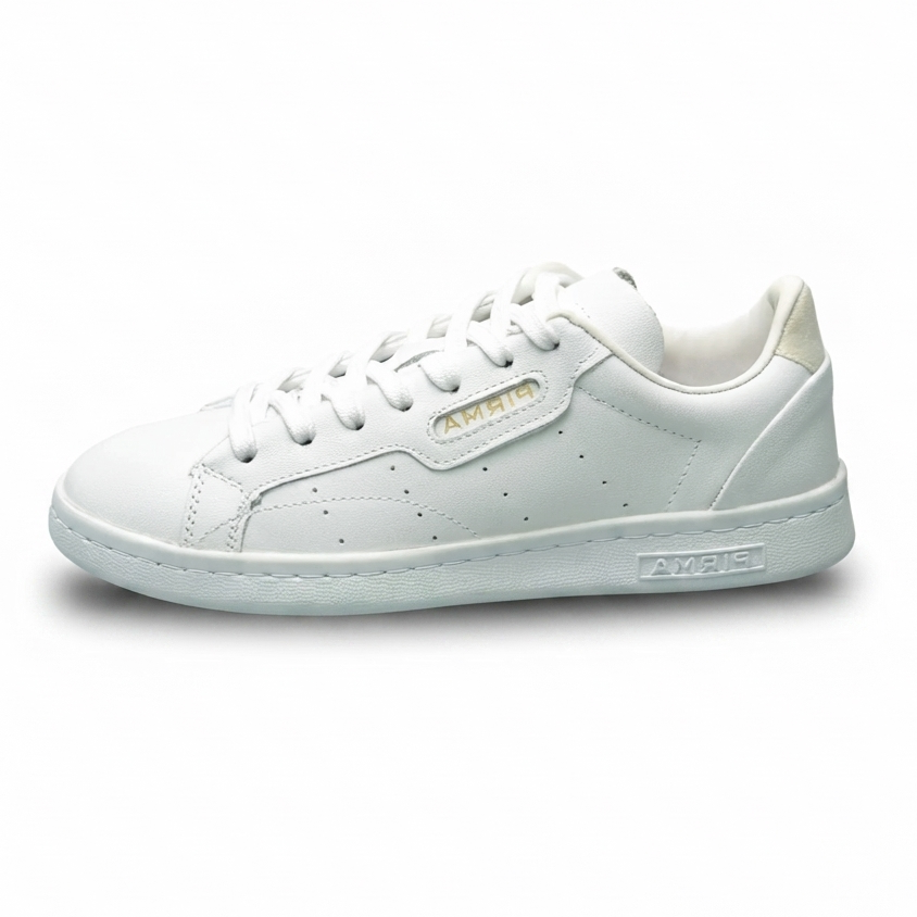 Tenis casual Pirma - 5042 Blanco / Oro