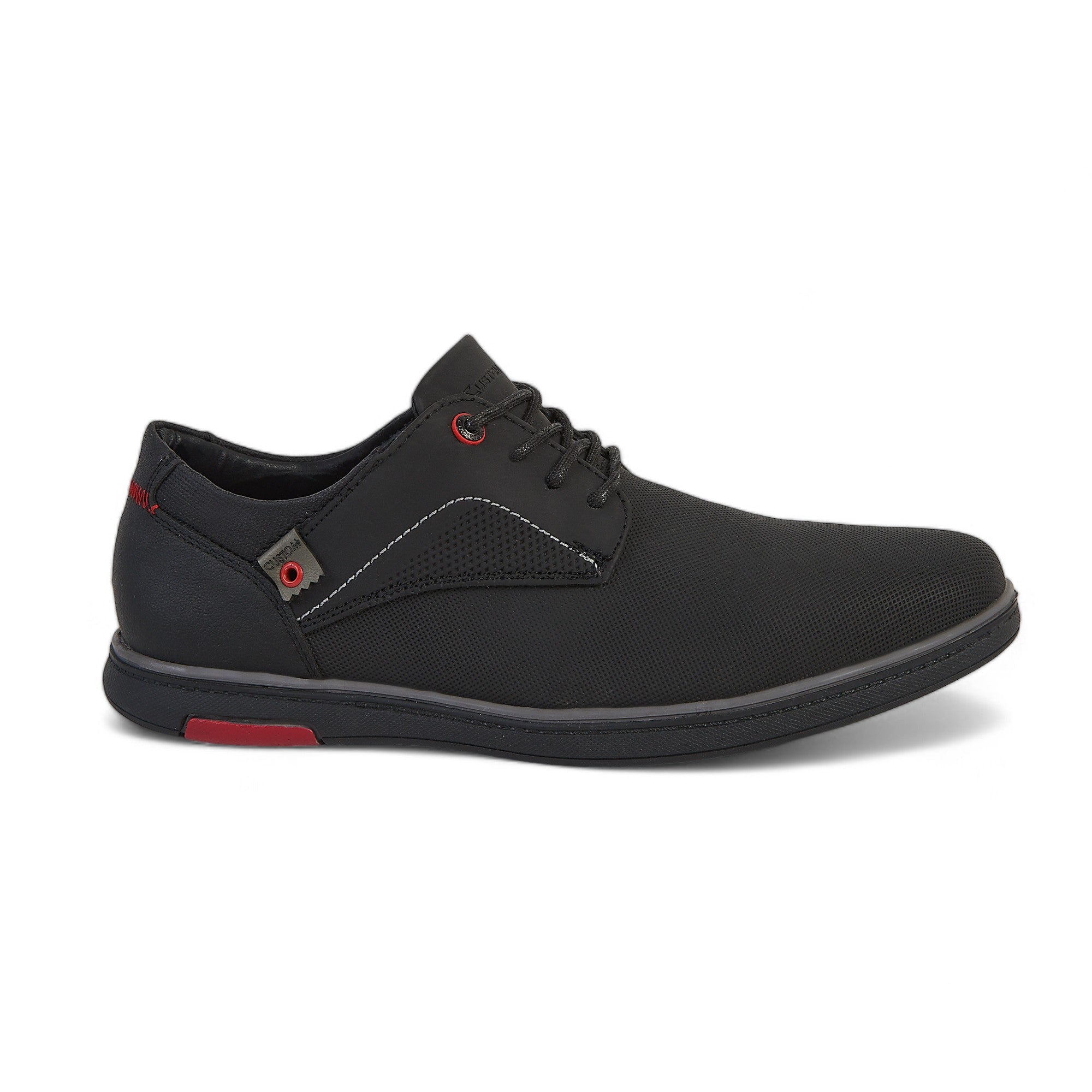 Vestir - 5814 Negro / Gris / Rojo
