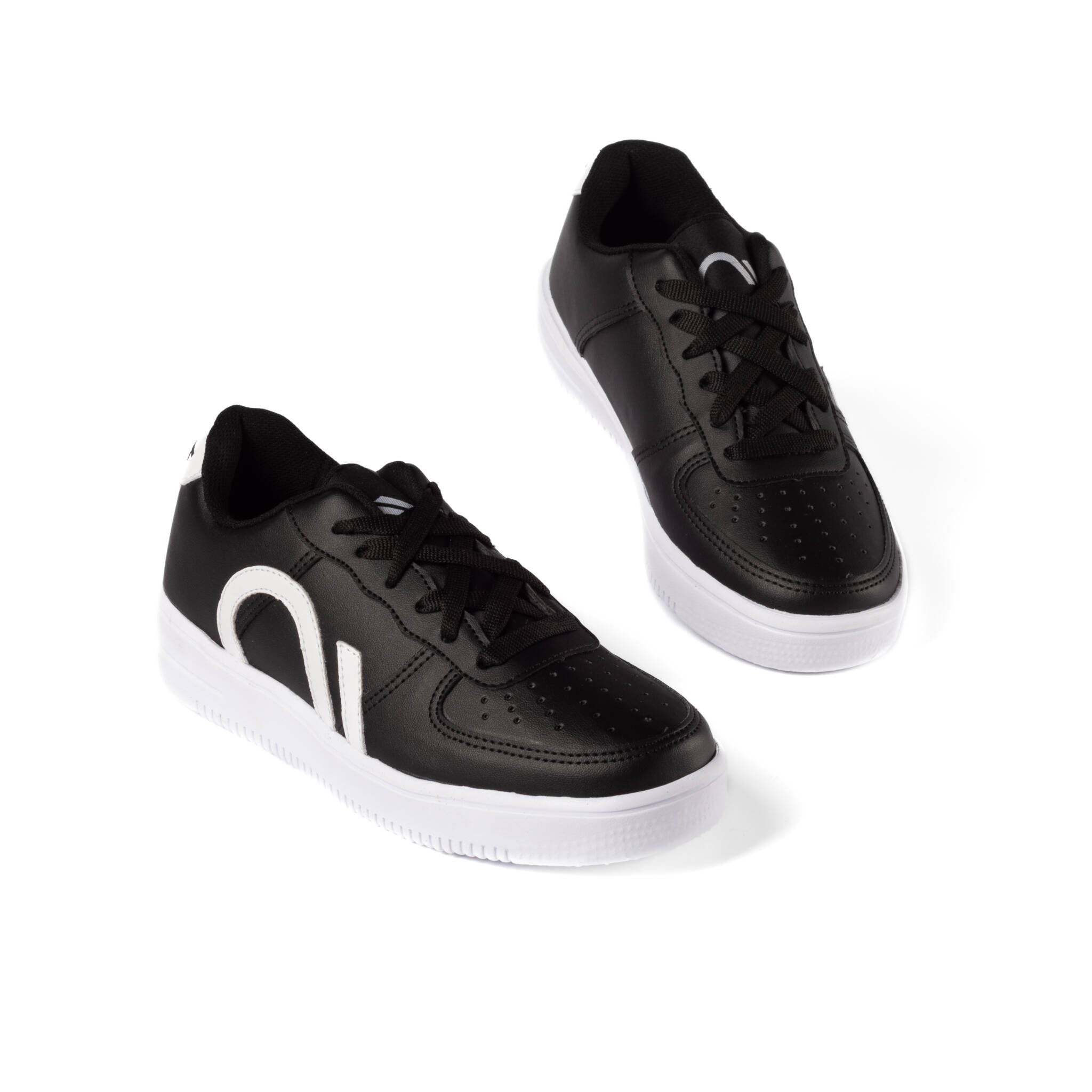 Tenis casual Bunt - 2221-3 Negro / Blanco