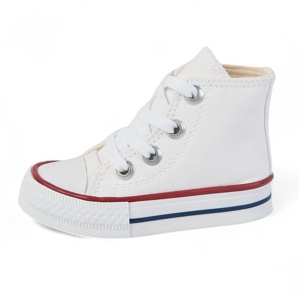 Tenis casual de bota - 688-bota Blanco