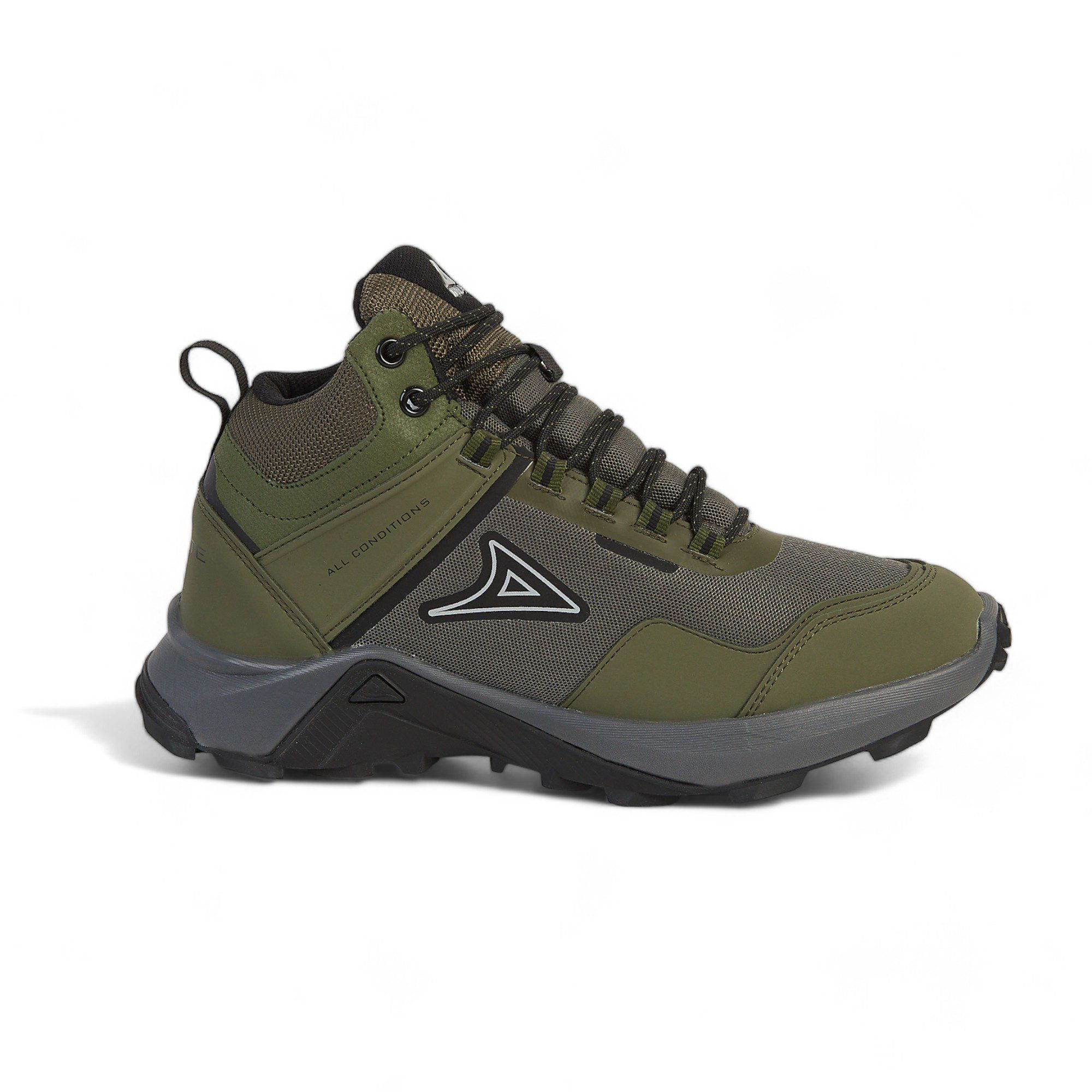 Tenis deportivo de bota Pirma - 1308 Verde / Militar