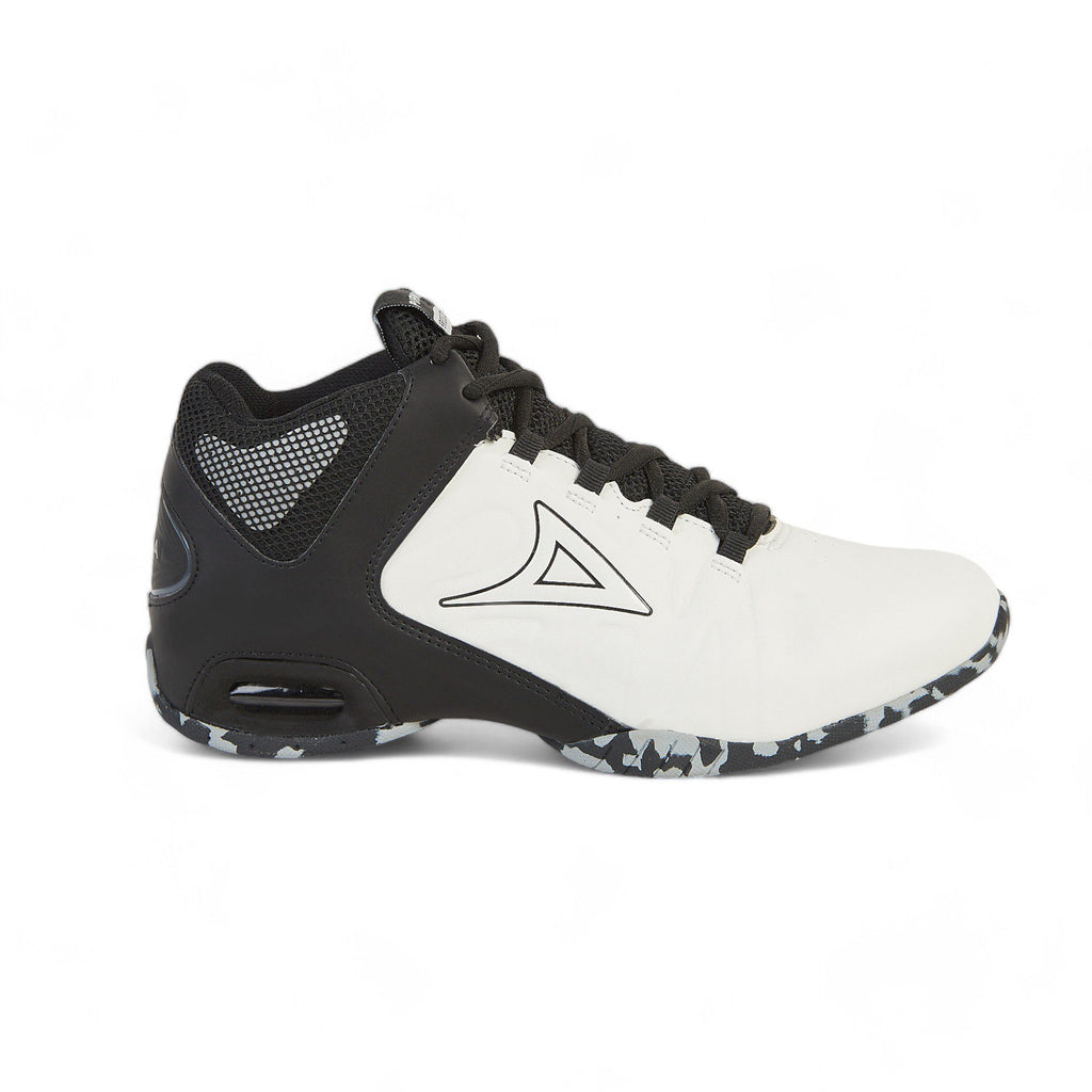 Tenis deportivo de bota Pirma - 795 Blanco / Negro