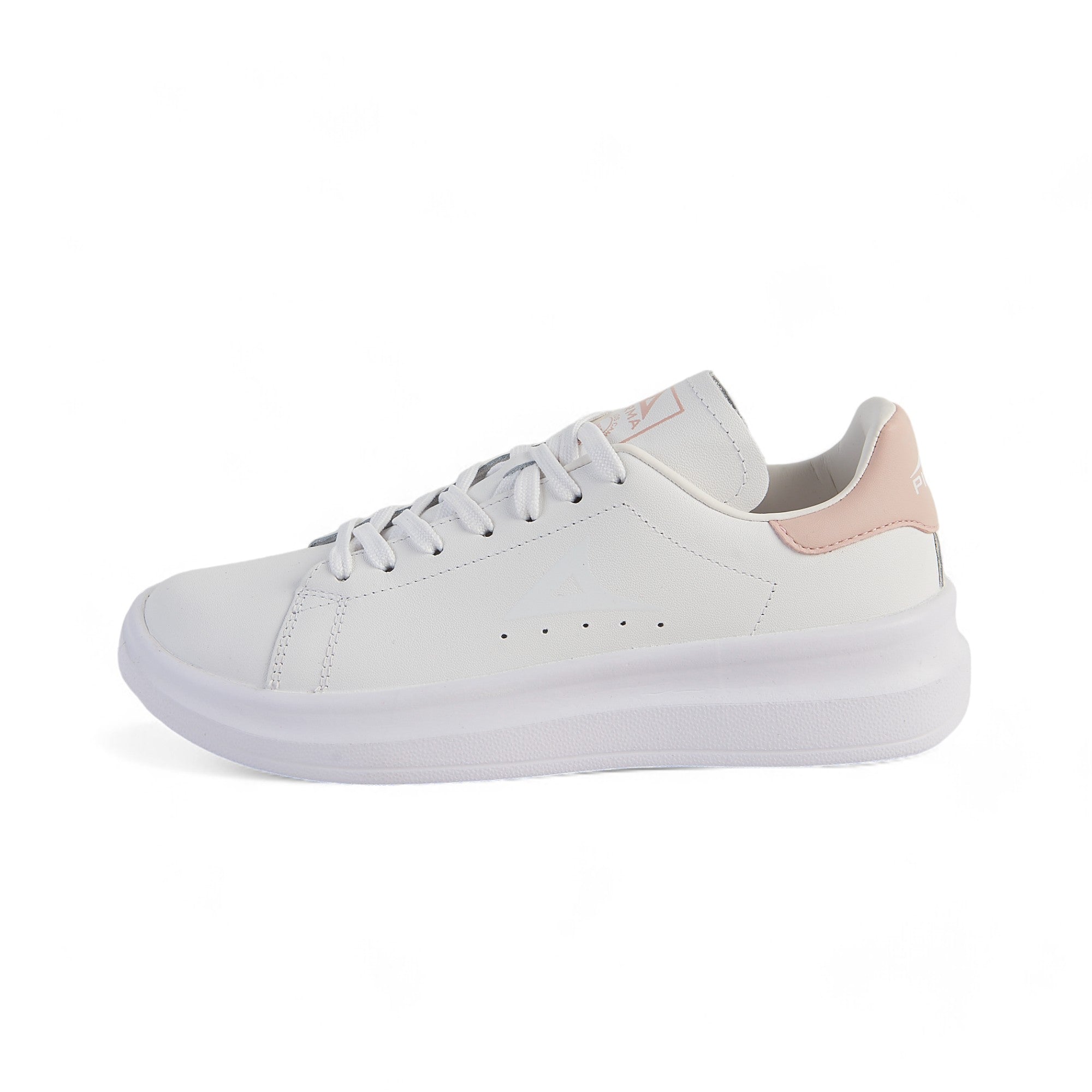 Tenis casual Pirma - 5504 Blanco / Rosa