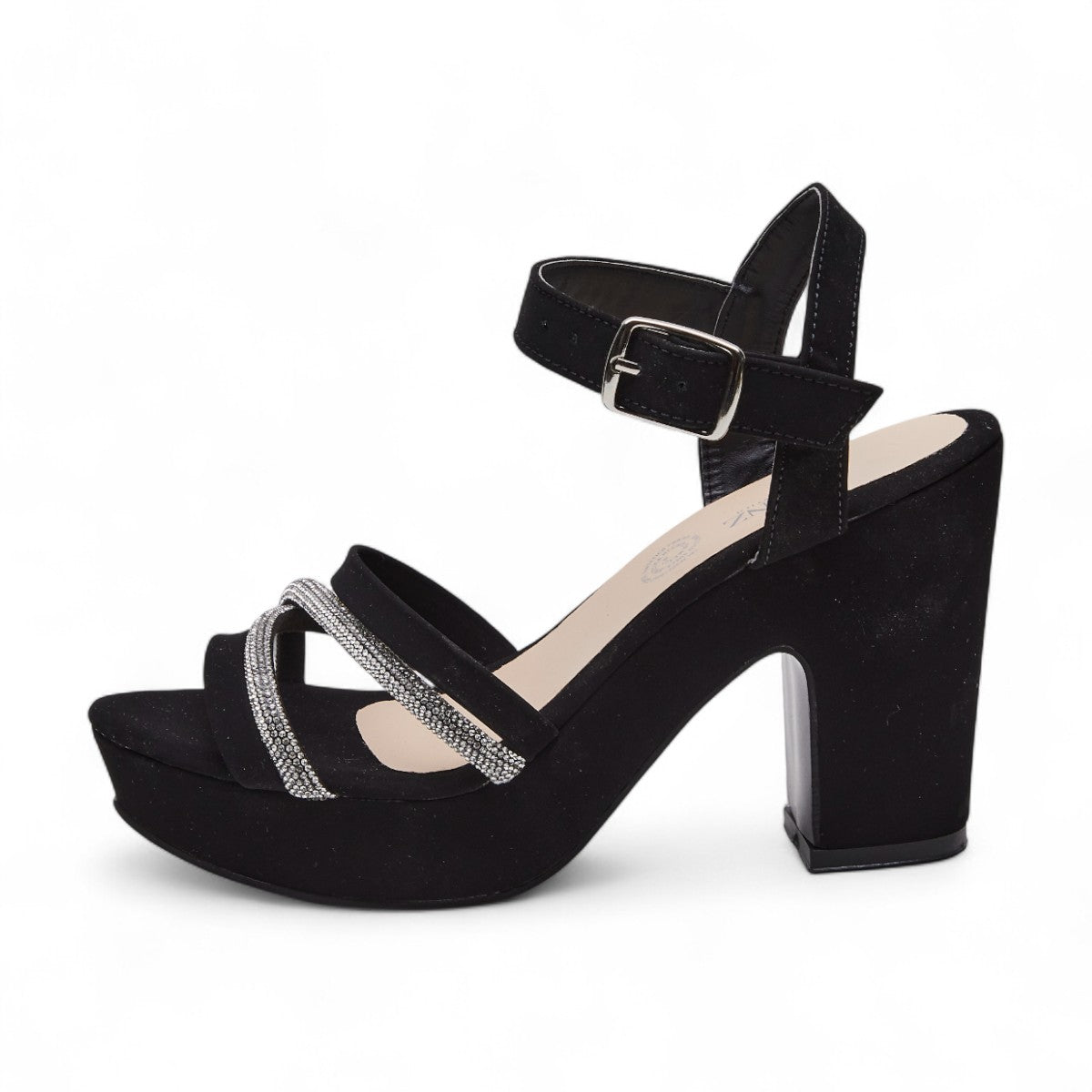 Zapatilla plataforma - 473 Negro