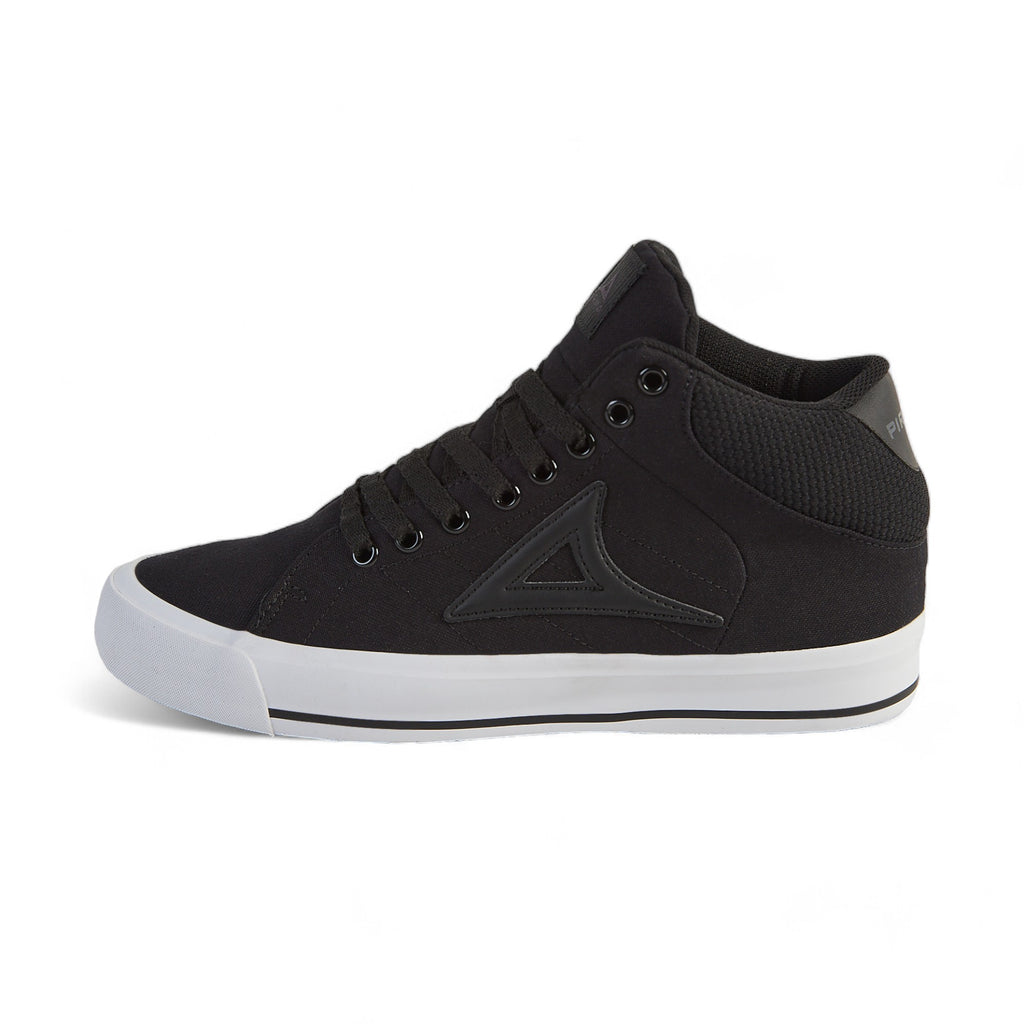 Tenis casual de bota Pirma - 6033 Negro / Blanco