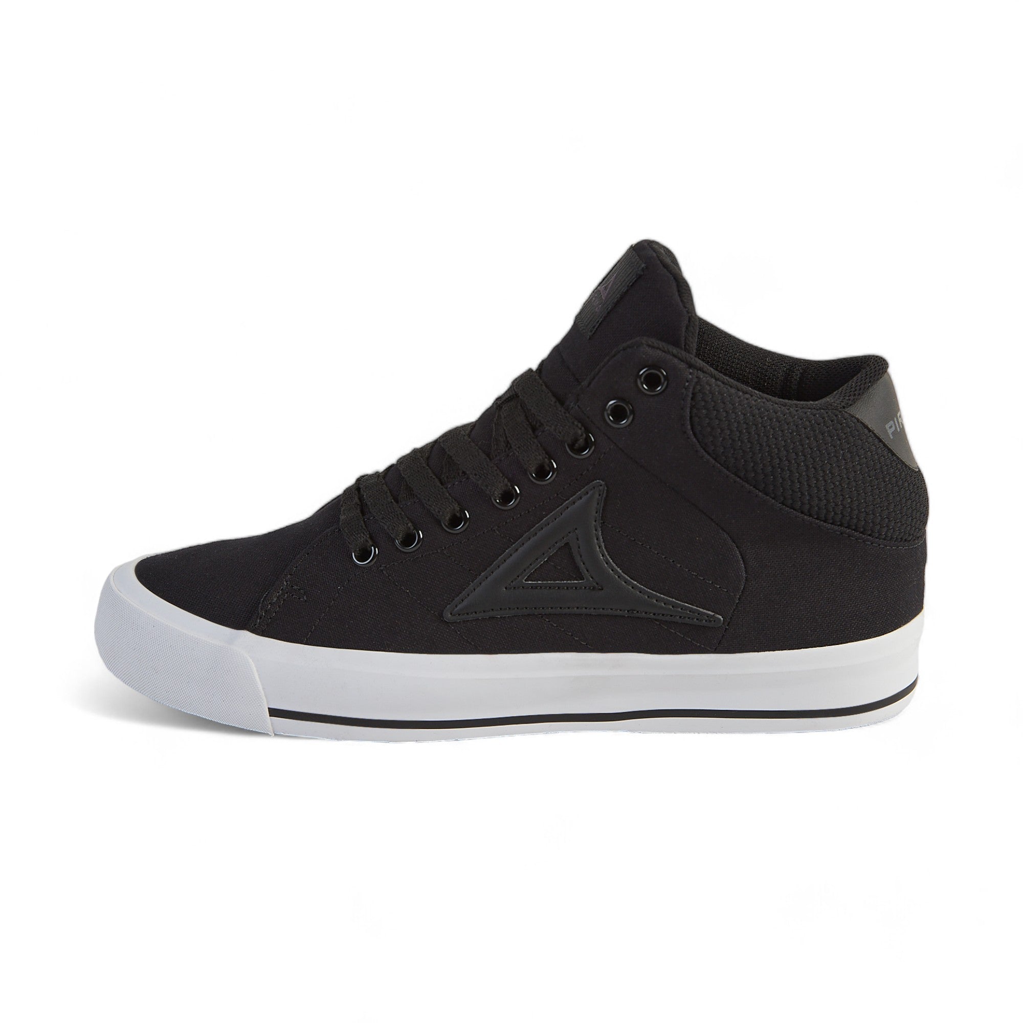 Tenis casual de bota Pirma - 6033 Negro / Blanco