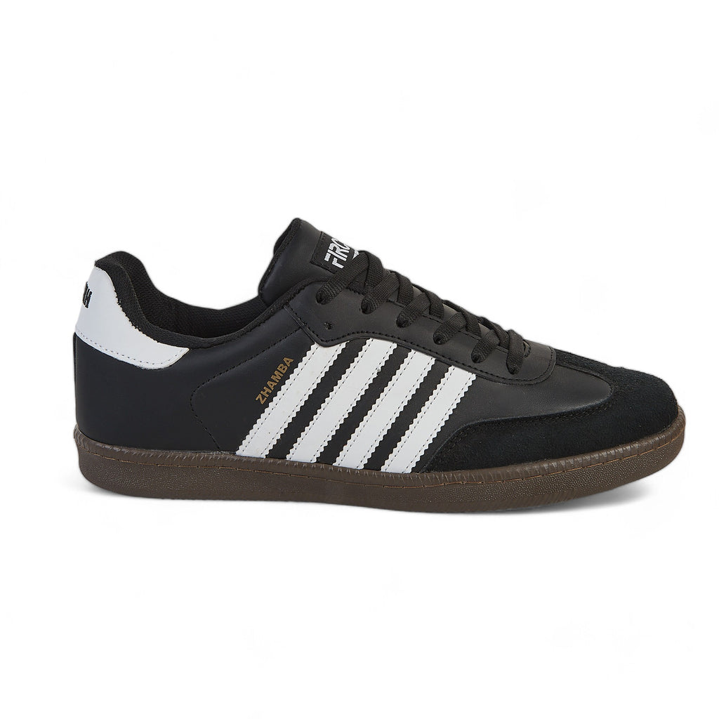 Tenis casual - ZHAMBA - Negro / Blanco